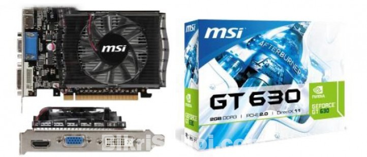 Nvidia GT 630 ddr3 - 4gb GAMING GPU